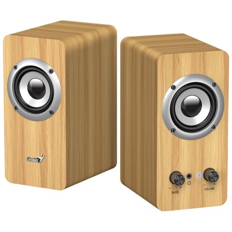 GENIUS SP-HF400 reproduktory, světlé dřevo