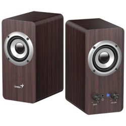 GENIUS SP-HF400 reproduktory, tmavé dřevo
