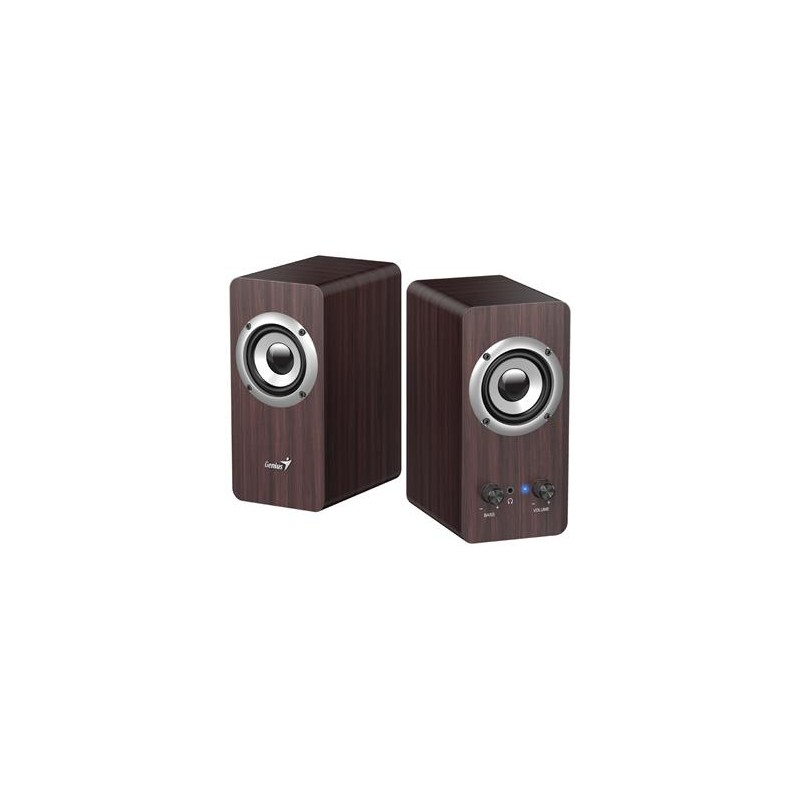 GENIUS SP-HF400 reproduktory, tmavé dřevo