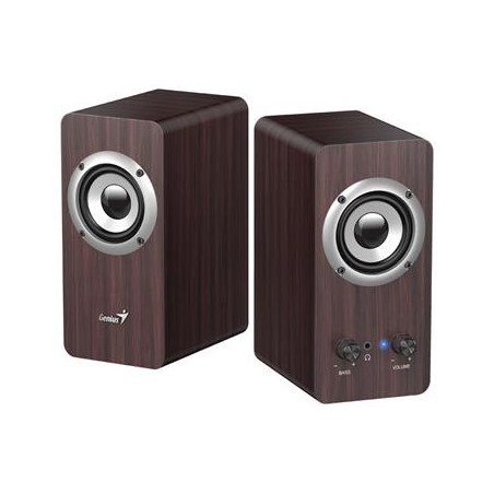 GENIUS SP-HF400 reproduktory, tmavé dřevo