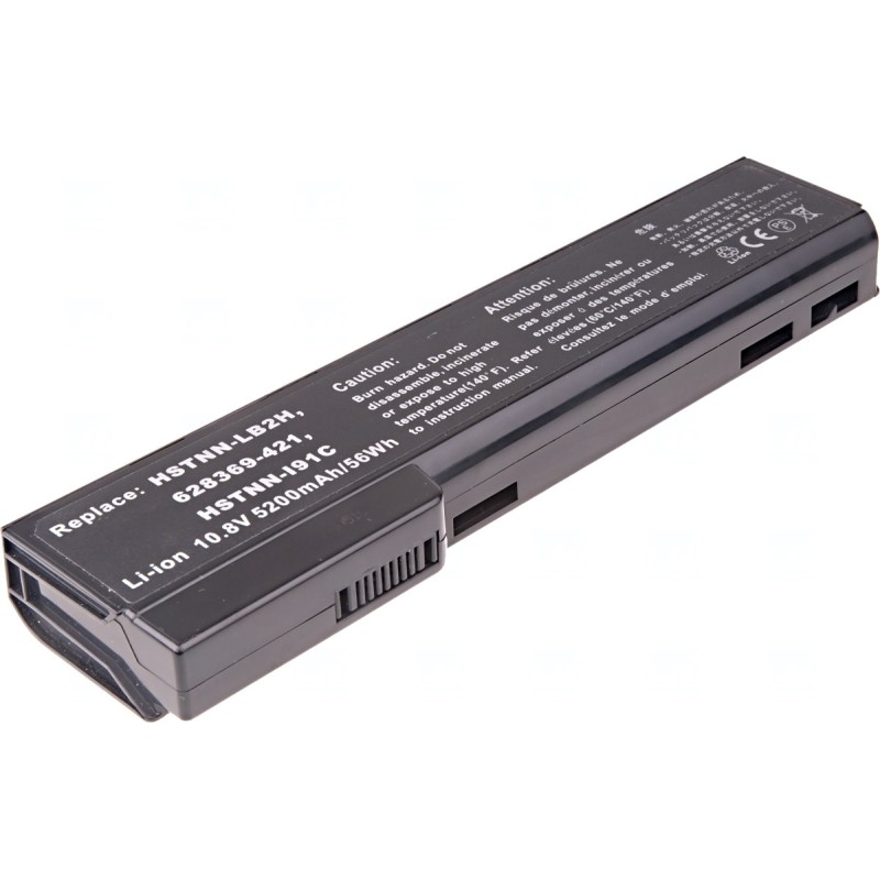 Baterie T6 Power pro HP ProBook 6360b, 6460b, 6470b, 6560b, 6570b, 8460, 8470, 5200mAh, 56Wh, 6cell