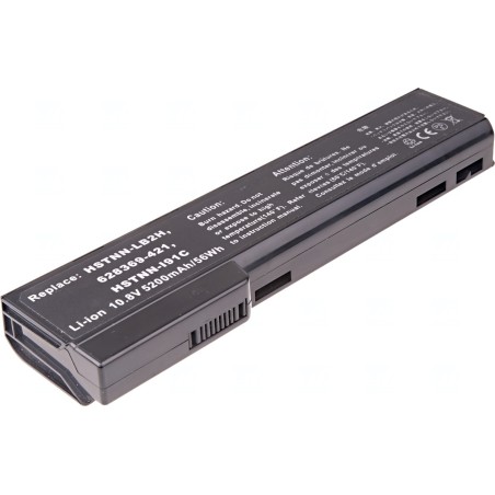 Baterie T6 Power pro HP ProBook 6360b, 6460b, 6470b, 6560b, 6570b, 8460, 8470, 5200mAh, 56Wh, 6cell