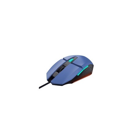 TRUST myš GXT 109B FELOX Gaming Mouse, optická, USB, modrá