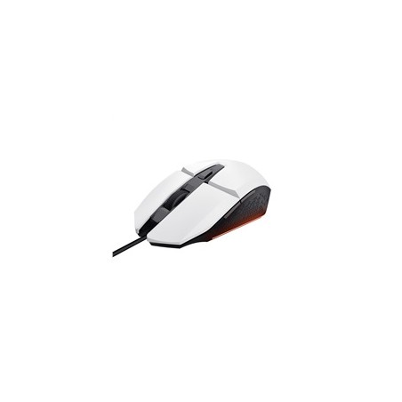 TRUST myš GXT 109W FELOX Gaming Mouse, optická, USB, bílá
