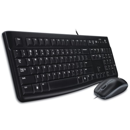 set Logitech MK120, drátový, USB, CZ/SK