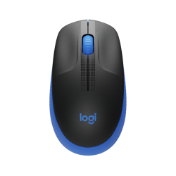 Logitech Wireless Mouse M190 Full-Size, blue