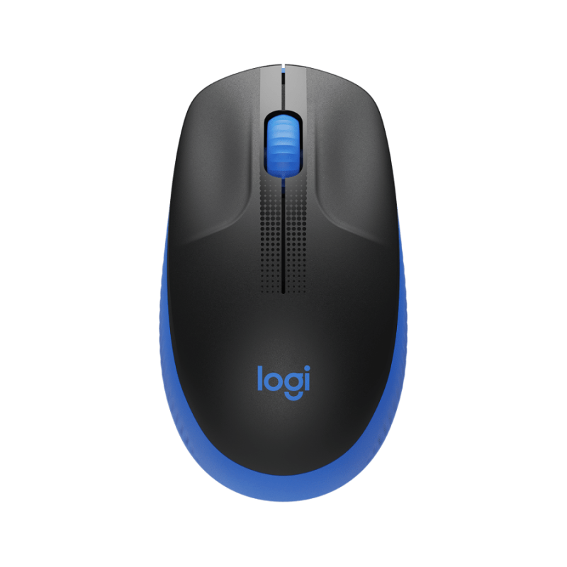 Logitech Wireless Mouse M190 Full-Size, blue