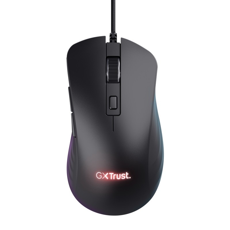 TRUST herní myš GXT 924 YBAR+ Gaming Mouse, optická, USB, černá