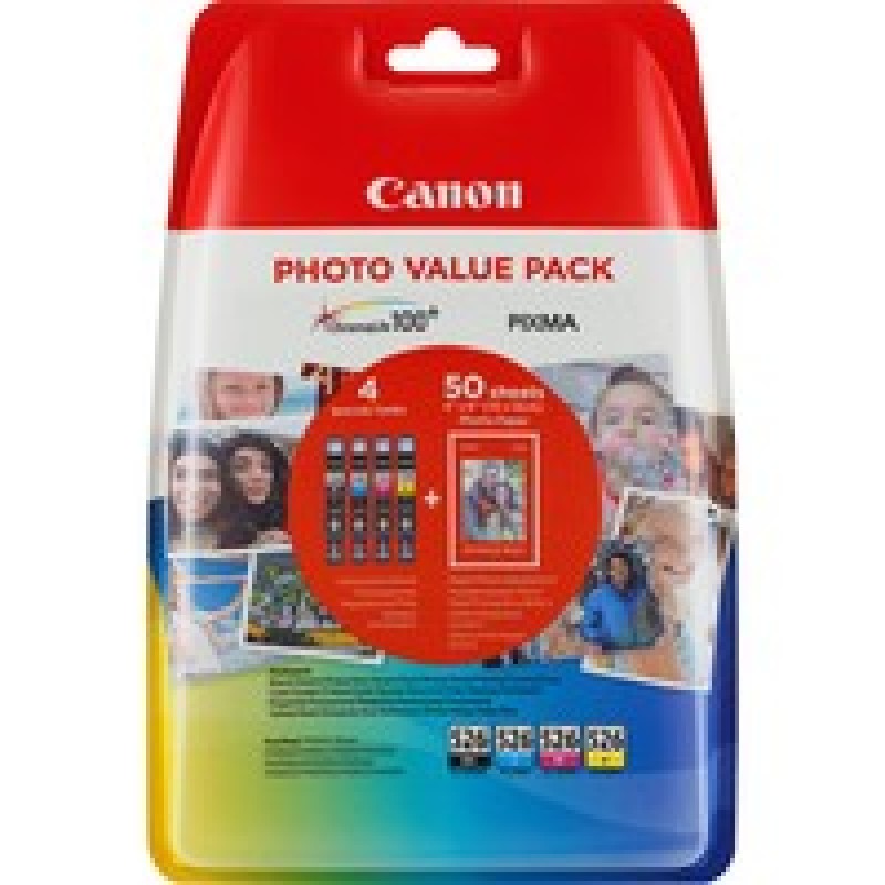 Canon CLI-526 C/M/Y/BK Photo Value BL/.
