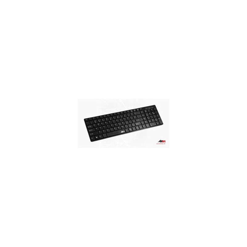 AIREN AiBoard Slim/Drátová USB/CZ layout/Černá