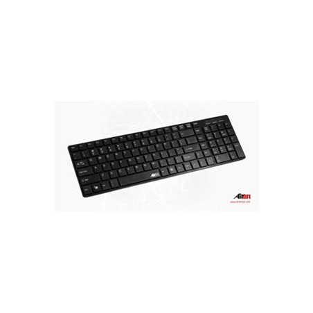 AIREN AiBoard Slim/Drátová USB/CZ layout/Černá