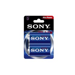 Sony Stamina Plus D Alkaline 1.5V/LR20 1.5V 2PK