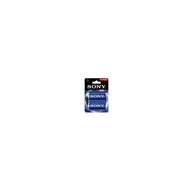 Sony Stamina Plus D Alkaline 1.5V/LR20 1.5V 2PK