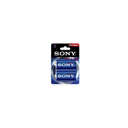 Sony Stamina Plus D Alkaline 1.5V/LR20 1.5V 2PK