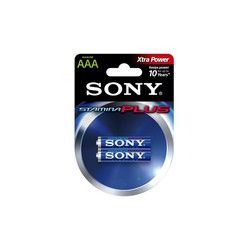 Sony Alkstamina Plus LR03-AAA X2 Pcs/Replace AM4B2D .