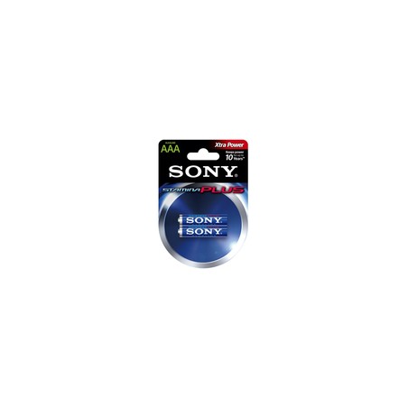 Sony Alkstamina Plus LR03-AAA X2 Pcs/Replace AM4B2D .