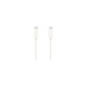 USB C-C CABLE/3.0A 480MBS 100CM WHITE