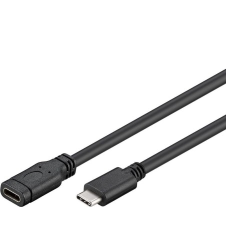 PREMIUMCORD USB- C prodlužovací kabel (USB 3.1 generation 1), C/M - C/F, 1m