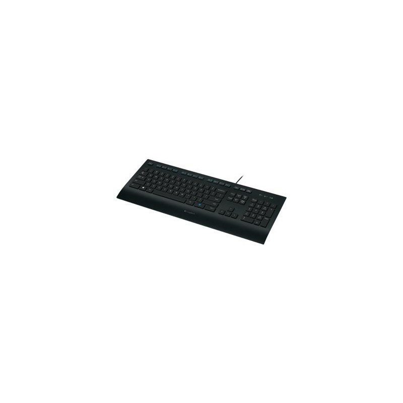 Logitech K280e/Drátová USB/US layout/Černá