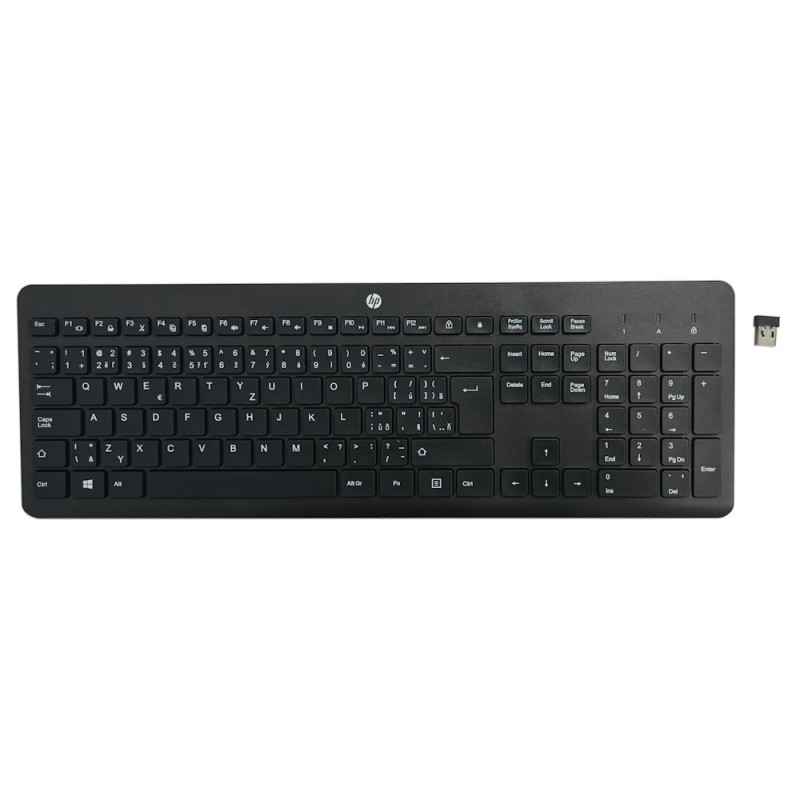 HP 230 Wireless Keyboard - bezdrátová klávesnice CZ/SK lokalizace
