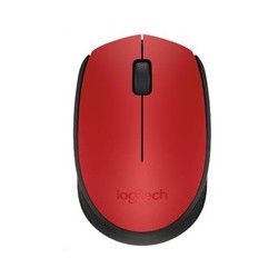 Logitech Wireless Mouse M171, red