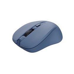 TRUST myš Mydo tichá bezdrátová myš, optická, USB, modrá