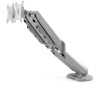 DUAL DESK MOUNT MONITOR ARM/BUILT-IN 2-PORT USB AND 3.5 MM