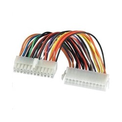 PREMIUMCORD Kabel napájecí interní 24pin, prodloužení 25cm ke zdrojům ATX