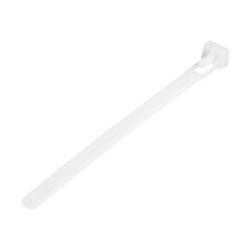 100 PACK OF RESEALABLE ZIP TIE/5