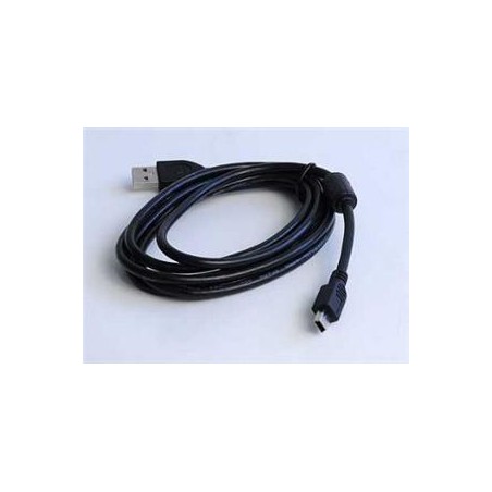 GEMBIRD Kabel USB 2.0 A-Mini B (5pin) propojovací, HQ s ferritovým jádrem, 1,8m, černý
