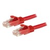 15M SNAGLESS CAT6 PATCH CABLE/. N6PATC15MRD