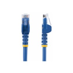 7.5 M CAT6 CABLE - BLUE/SNAGLESS - 24 AWG COPPER WIRE
