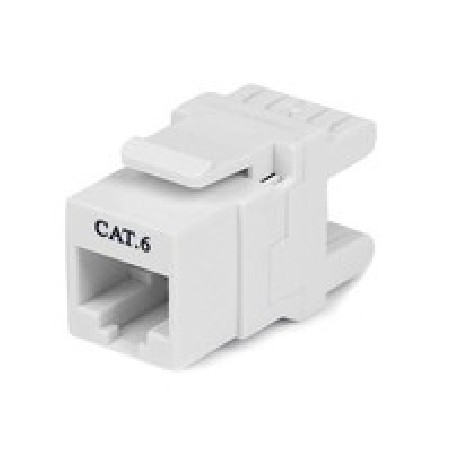 Startech 180 CAT 6 Keystone Wall Jack/.