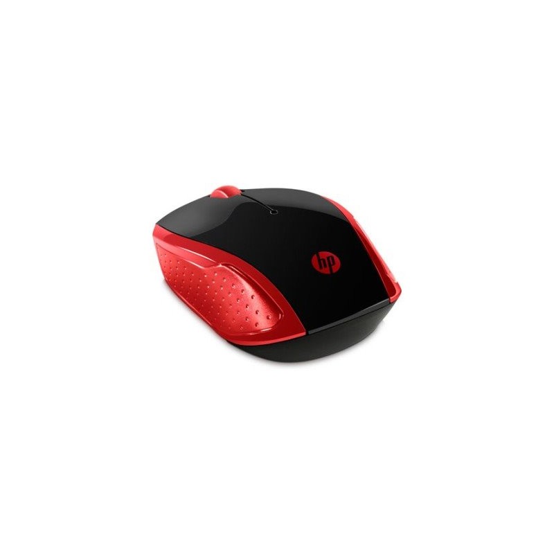 HP myš - 200 Mouse, Wireless, Empress red
