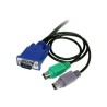 Startech 6 FT 3-IN-1 PS/2 KVM Cable/.