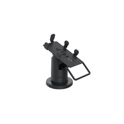 Ergonomic Solutions Spacepole Stack With Multigrip/Plate F/ PAX A35 (W/ Handle) BLK