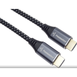 PREMIUMCORD Kabel Ultra HDMI 2.1 High Speed + Ethernet kabel 8K@60Hz, zlacené konektory, 5m