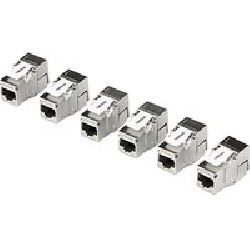 TRENDnet 6 Pack CAT6A Keystone Jack/RJ-45 Shielded