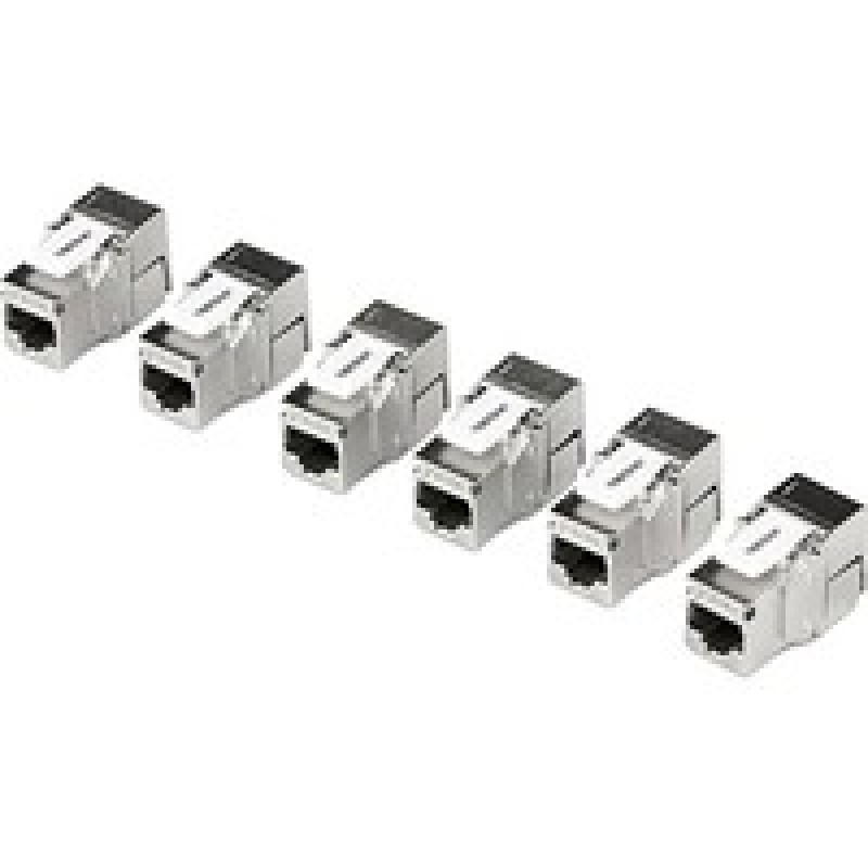 TRENDnet 6 Pack CAT6A Keystone Jack/RJ-45 Shielded