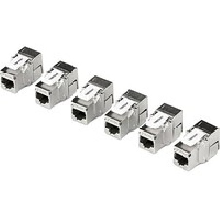 TRENDnet 6 Pack CAT6A Keystone Jack/RJ-45 Shielded