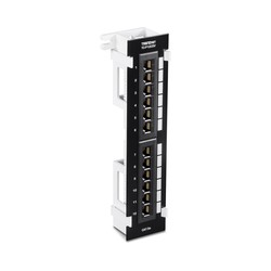 TRENDnet 12-Port CAT5E Unshielded Wall/PP With 89D Bracket