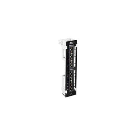 TRENDnet 12-Port CAT5E Unshielded Wall/PP With 89D Bracket