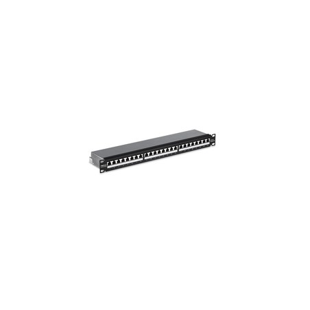 24-PORT CAT6A PATCH PANEL/SHIELDED
