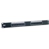 CAT6 16-PORT/UNSHIELDED PATCH PANEL