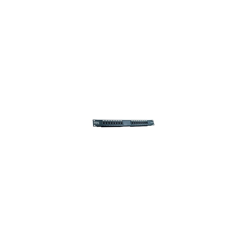 CAT5/5E 16-PORT/UNSHIELDED PATCH PANEL