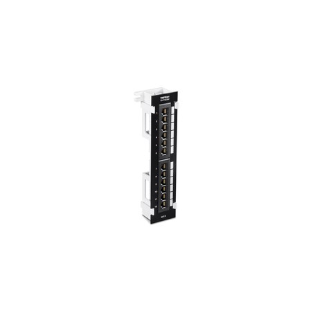 TRENDnet 12-Port CAT6 Unshielded Wall/PP With 89D Bracket