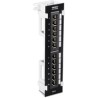 TRENDnet 12-Port CAT6 Unshielded Wall/PP With 89D Bracket