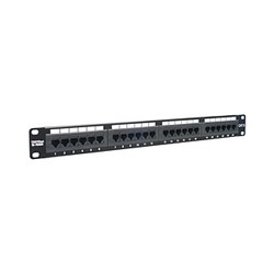 CAT6 24-PORT/UNSHIELDED PATCH PANEL