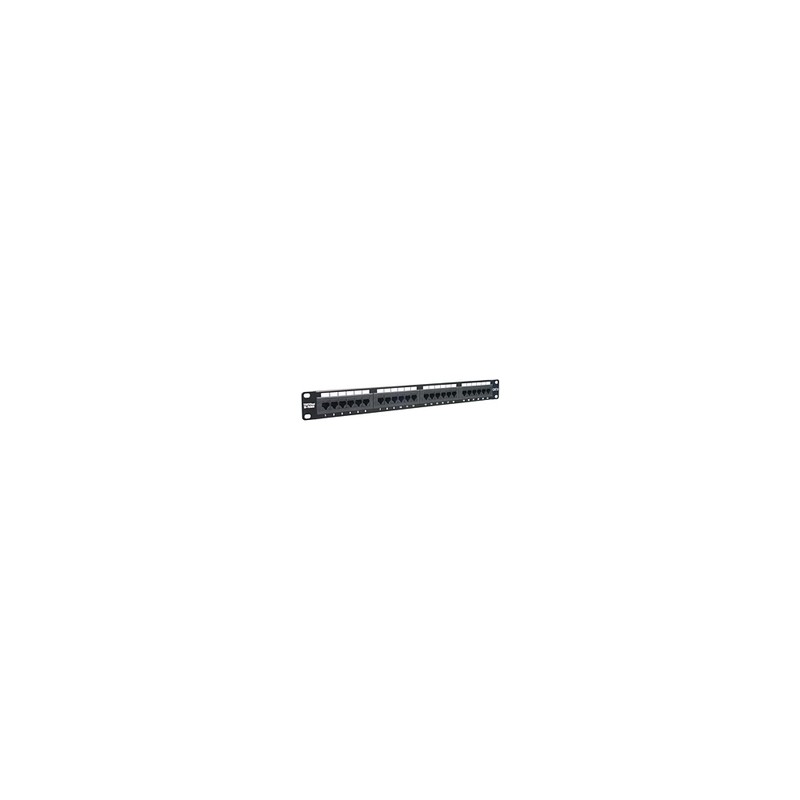 CAT6 24-PORT/UNSHIELDED PATCH PANEL