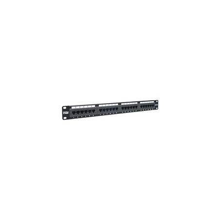 CAT6 24-PORT/UNSHIELDED PATCH PANEL